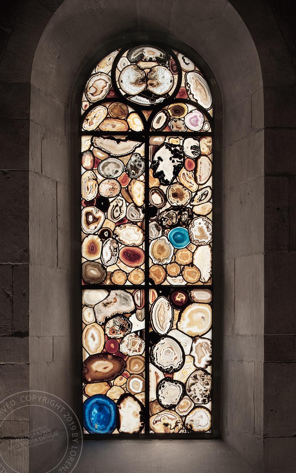 Kirchenfenster im Grossmünster Zürich, Sigmar Polke